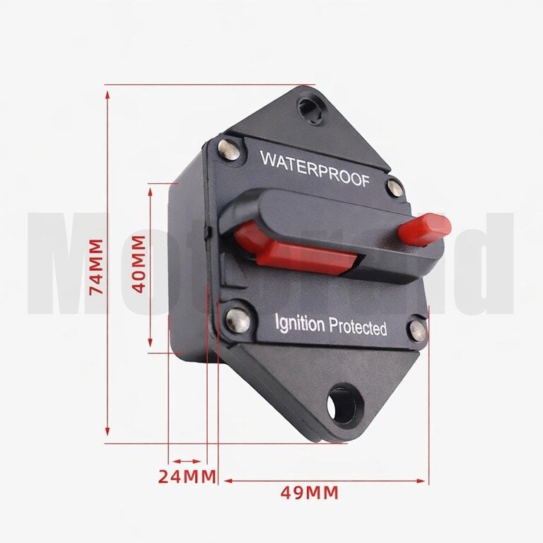 200A Gömme Otomatik Devre Kesici Şalter Anahtar Akü Irgat Sigortası