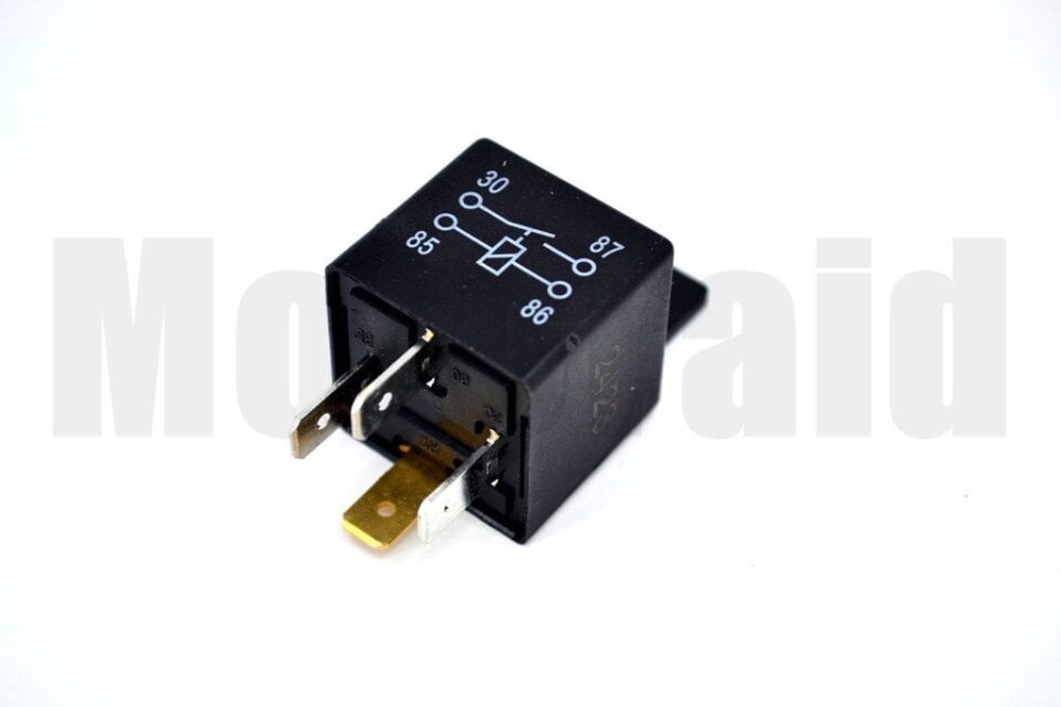 12V 40A Mini Röle 4 Fişli Hella 4RA 965 400-071 HELLA 4RA965400071 (30 ve 86 Numaraların Yerleri Farklıdır)