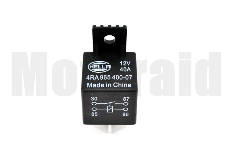 12V 40A Mini Röle 4 Fişli Hella 4RA 965 400-071
