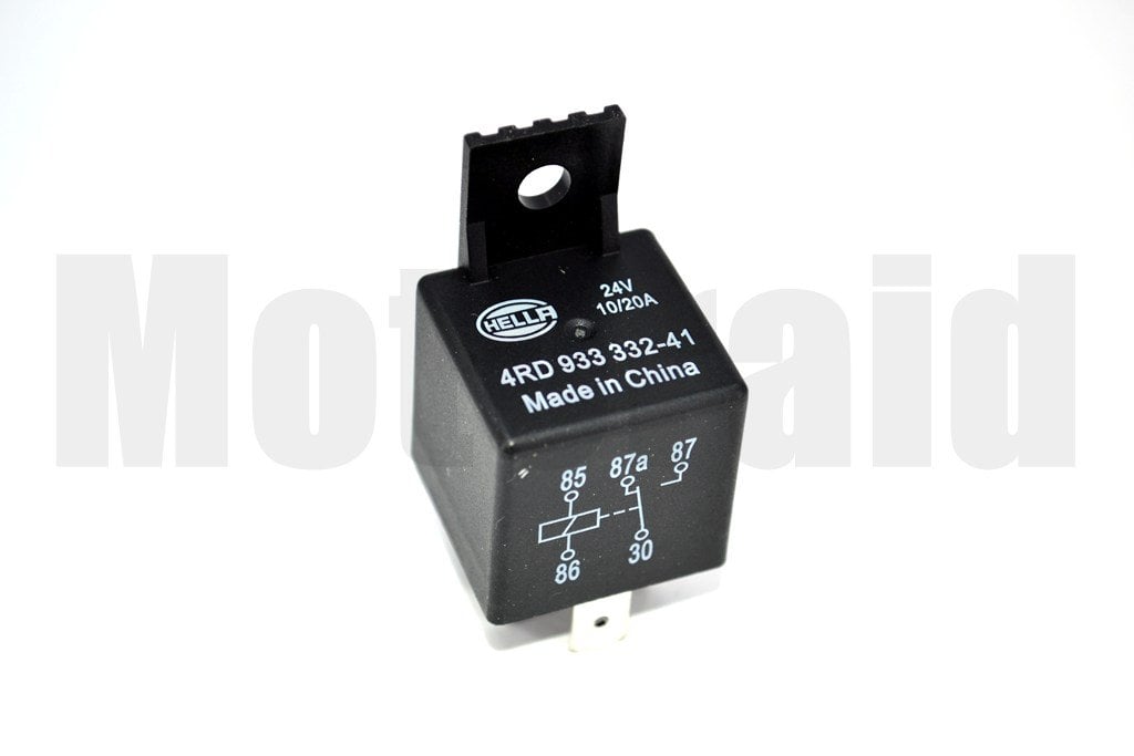 24V 10/20A Mini Röle 5 Fişli Hella 4RD 933 332-411