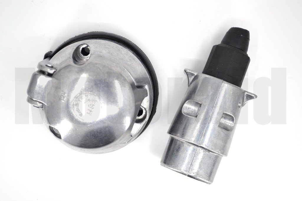 Metal 7 Li Dişi Erkek Takım Römork Fişi Prinç Terminalli