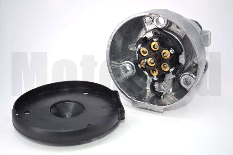 Metal 7 Li Dişi Erkek Takım Römork Fişi Prinç Terminalli