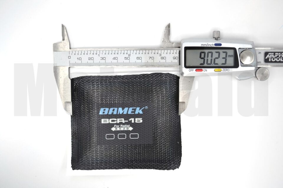 20 Adet Büyük Dikdörtgen Soğuk Lastik Yanak Yaması 9X7.5cm (7,5 cm)