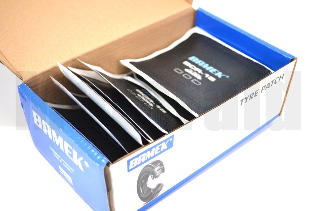 20 Adet Büyük Dikdörtgen Soğuk Lastik Yanak Yaması 9X7.5cm (7,5 cm)