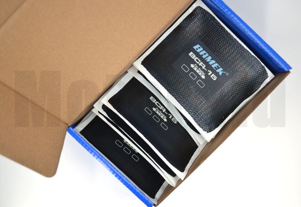 20 Adet Büyük Dikdörtgen Soğuk Lastik Yanak Yaması 9X7.5cm (7,5 cm)