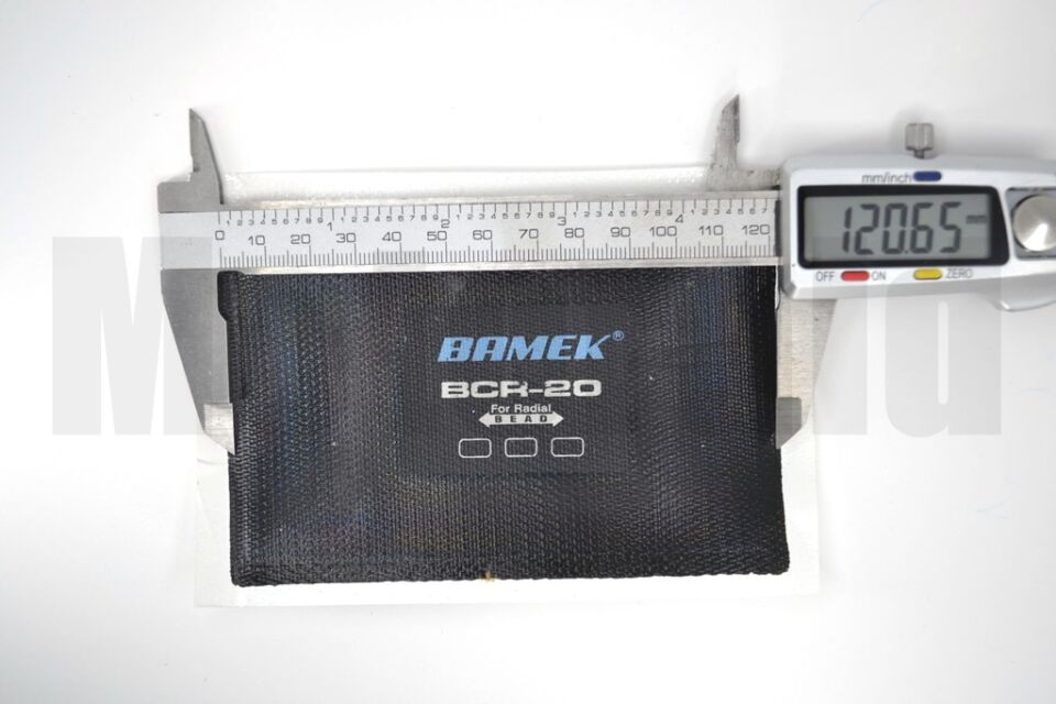 10 Adet Büyük Dikdörtgen Soğuk Lastik Yanak Yaması 12X7,5cm