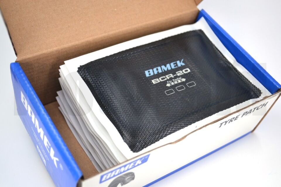 10 Adet Büyük Dikdörtgen Soğuk Lastik Yanak Yaması 12X7,5cm