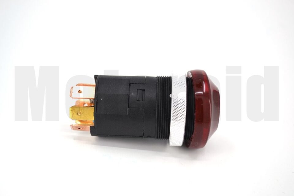 Dörtlü Flaşör Anahtarı Kırmızı Işıklı 8 Fişli New Holland Fiat 55-46 Traktör