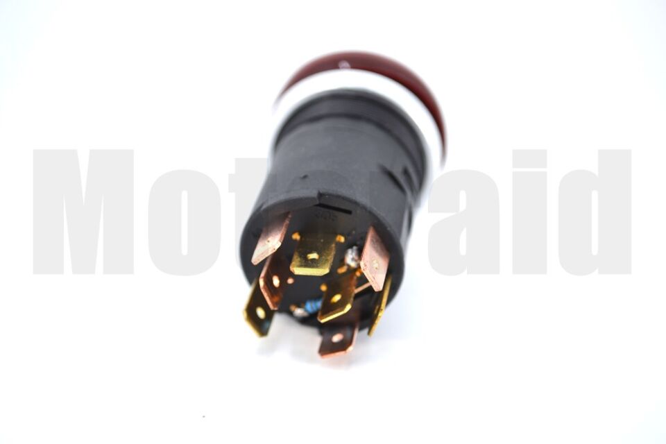 Dörtlü Flaşör Anahtarı Kırmızı Işıklı 8 Fişli New Holland Fiat 55-46 Traktör