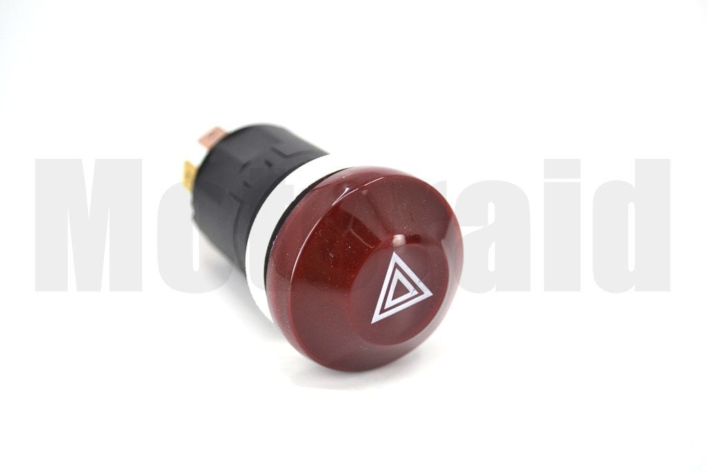 Dörtlü Flaşör Anahtarı Kırmızı Işıklı 8 Fişli New Holland Fiat 55-46 Traktör