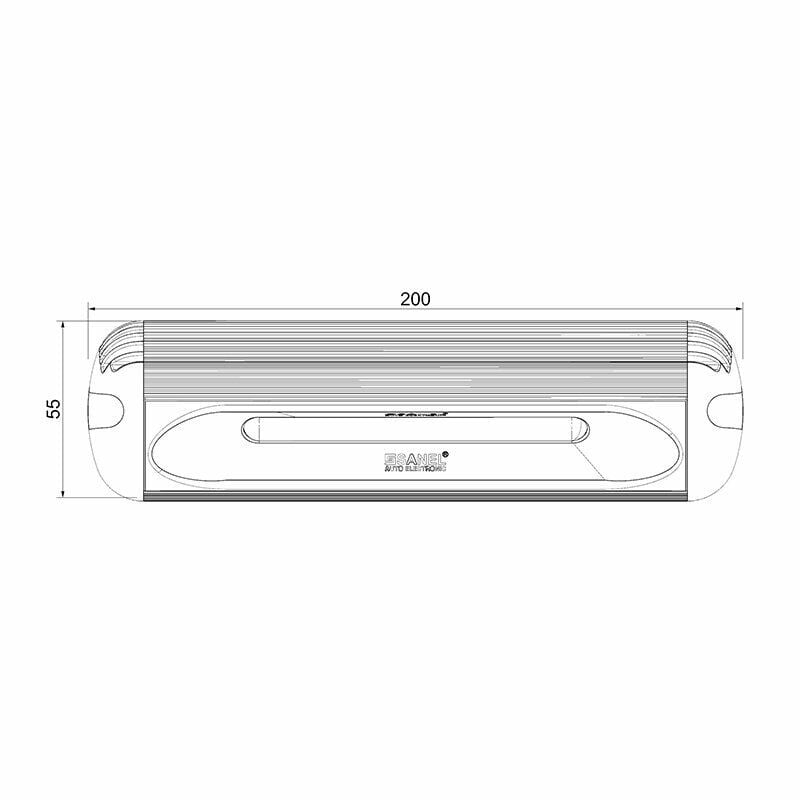 12V-24V DC 24 Power LED Lamba Su Geçirmez 1100lm Beyaz Işık Beyaz Gövde Aluminyum Soğutuculu