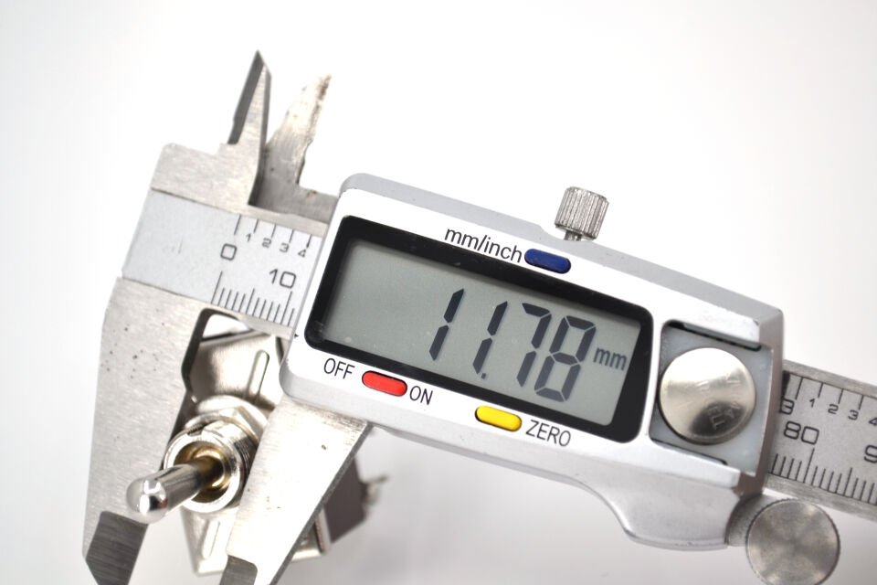 Toggle Switch 1-0-Yaylı Metal Anahtar 6 Pin 12V-220V