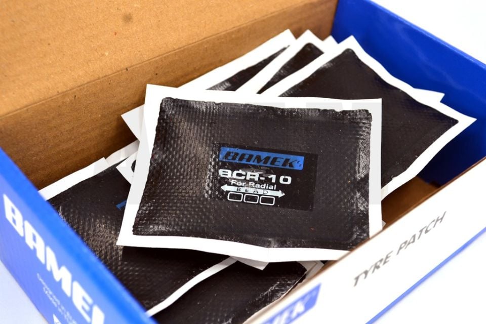 20 Adet Büyük Dikdörtgen Soğuk Lastik Yanak Yaması 7X5Cm