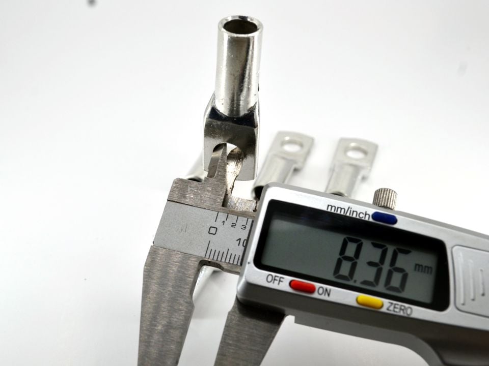 20 Adet Sıkmalı Kablo Pabucu Bakır 35mm M8 Kalaylı Skp TSKP-03508