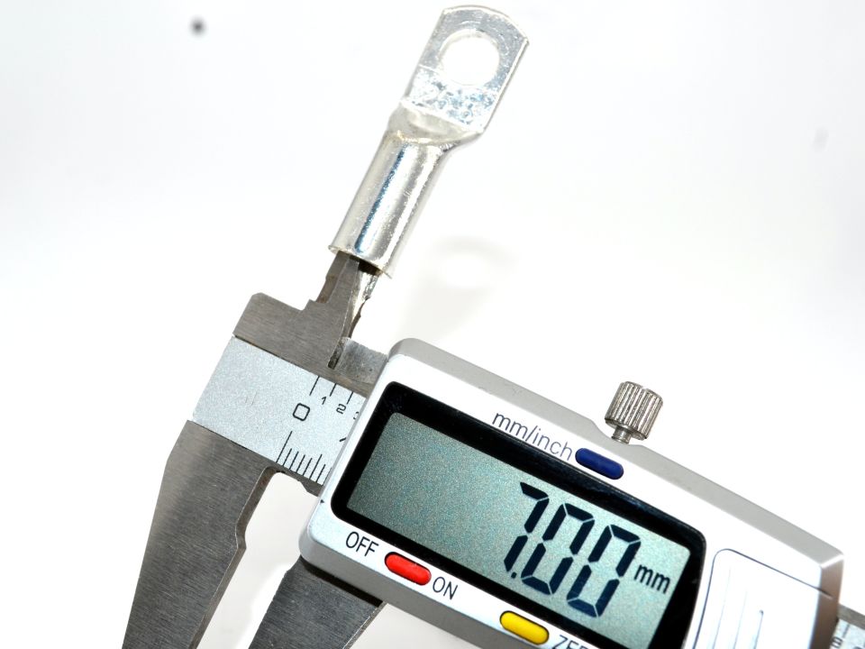 20 Adet Sıkmalı Kablo Pabucu Bakır 25mm M8 Kalaylı Skp TSKP-02508