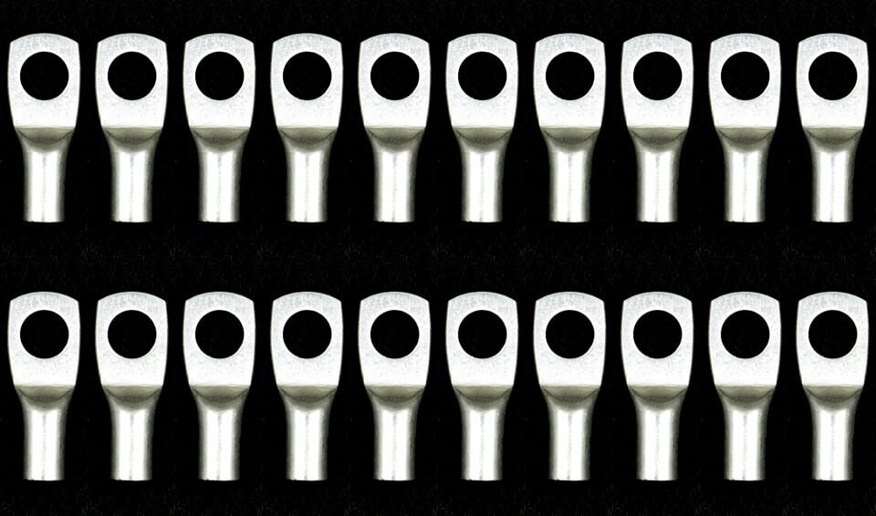 20 Adet Sıkmalı Kablo Pabucu Bakır 16mm M8 Kalaylı Skp TSKP-01608