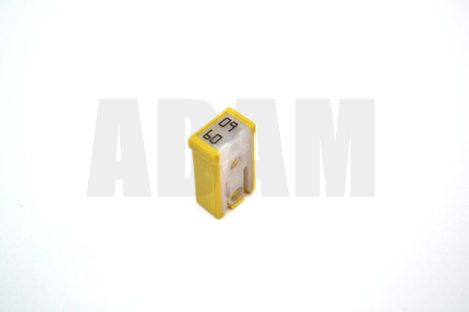 M Kasa Oluklu Sigorta 60 Amper Sarı MCASE Cartridge 60A