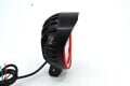 1 Adet Mini Motosiklet İlave Far Sis Beyaz Led Çakar Lamba 9 Ledli Metal