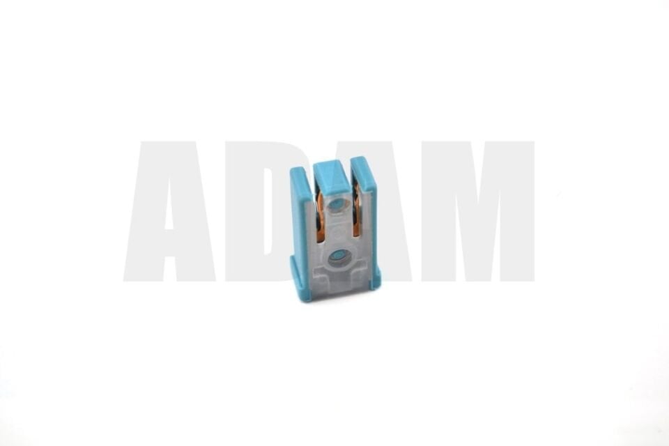 M Kasa Oluklu Sigorta 20 Amper Mavi MCASE Cartridge 20A