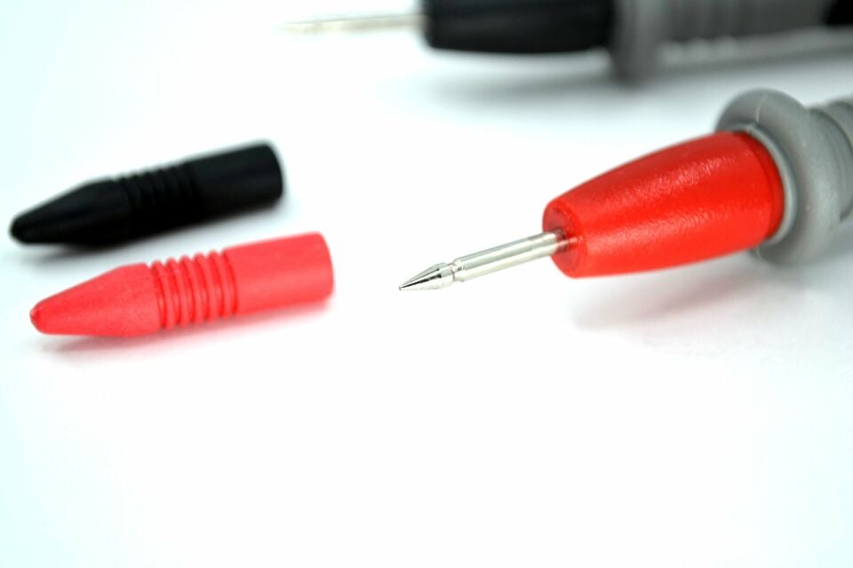 İnce Uçlu Multimetre Avometre Prob Kablosu 1000V CATIII CE MT-PR01