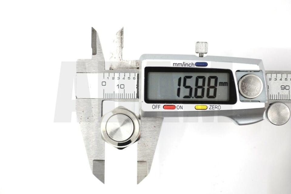 16mm Kalıcı Metal Anahtar Işıksız 1NO/1NC MT-ANK37