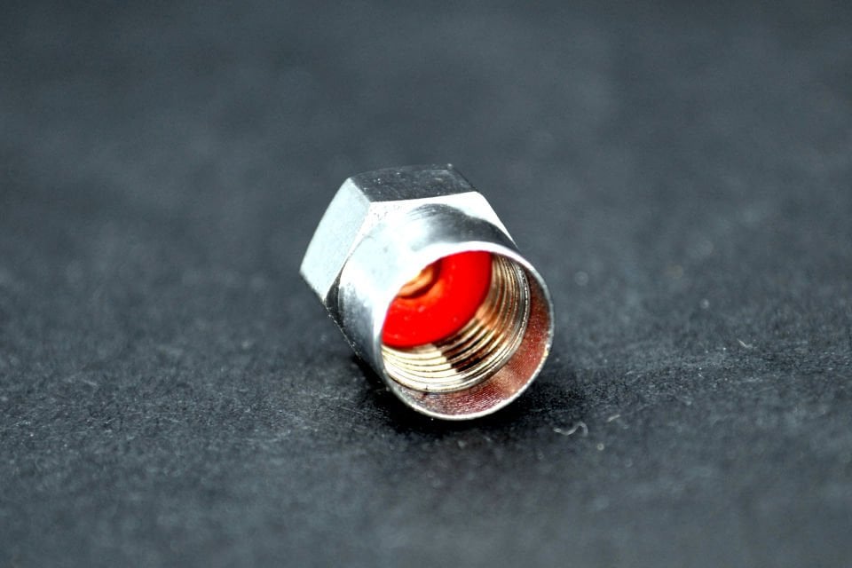 4 Adet Aluminyum Sibop Kapağı Köşeli Krom