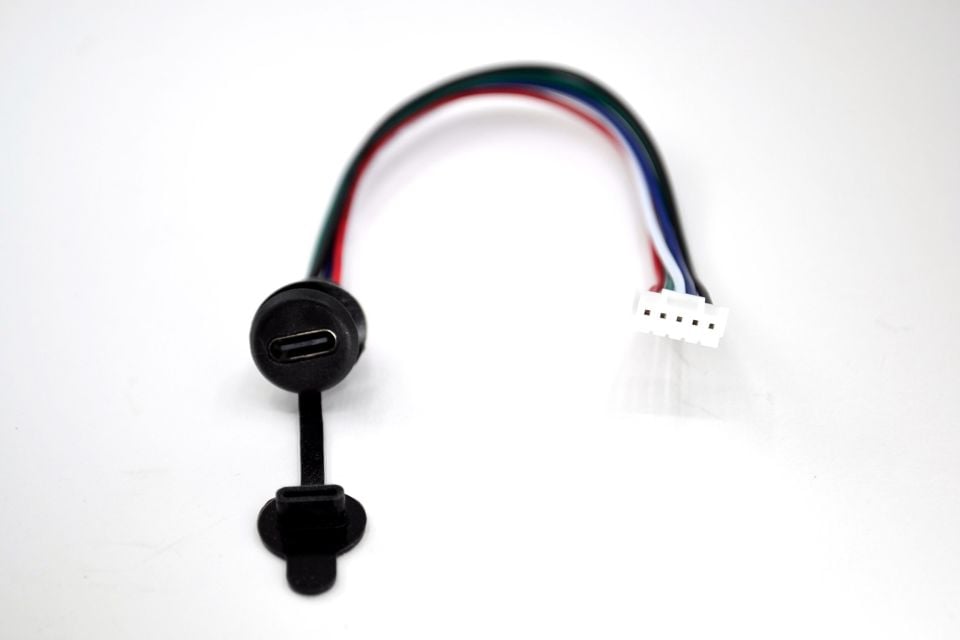 TYPE-C PD Data Port 5 Kablolu Soket MT-ES11