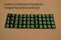 Cam İçi Kapanabilen Araç Numaratör Telefon Numaratik Fosforlu