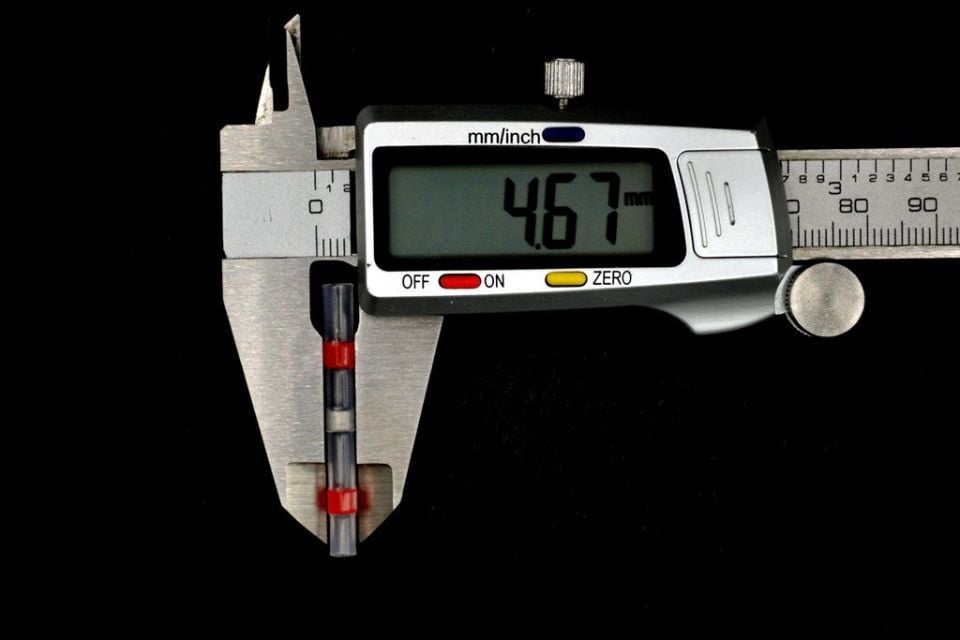 100Ad. Lehimli Kablo Birleştirici Daralan Makaronlu Ekmuf 0,50-1,50 Kırmızı MT-EK02