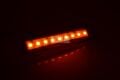 10 Adet Sarı Turuncu Parmak Lamba 9 Led Su Geçirmez 12V 24V