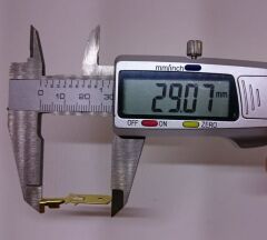 300 Adet 6,3 Uzun Erkek Sarı Fiş Prinç Terminal Tırnaklı Kablo Ucu