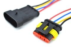 1 Takım 4 Kablolu Süper Seal Erkek Dişi Elektrik Bağlantı Soketi MT-11