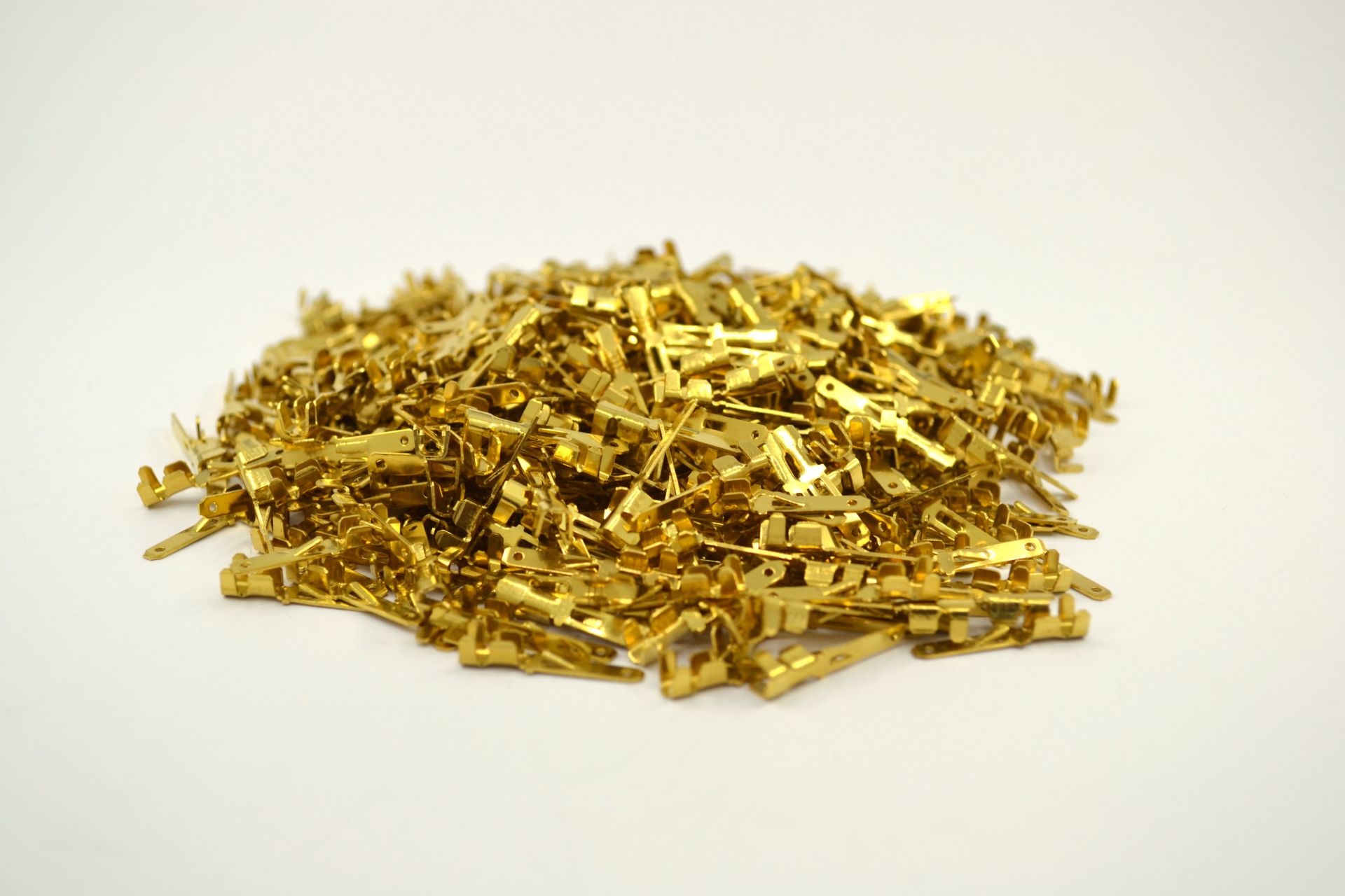 500 Adet 2,8mm Tırnaklı Erkek Fiş Prinç Terminal Kablo Ucu