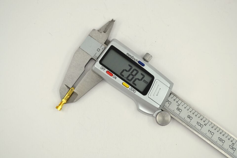 500 Adet 2,8mm Tırnaklı Erkek Fiş Prinç Terminal Kablo Ucu