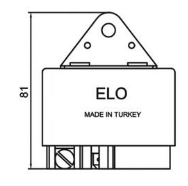 Yüksek Amperli Güç Rölesi 80 Amper ER80A 12V 80A