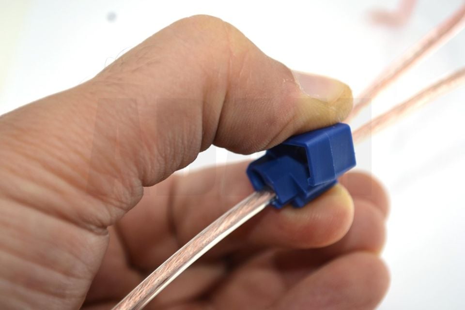 100 Adet Mavi 1mm-2,5mm Hızlı Kablo Ekleme Devre Alma Konnektörü MT-DAM