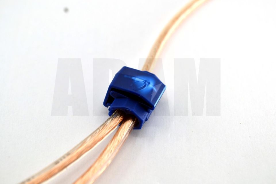 100 Adet Mavi 1mm-2,5mm Hızlı Kablo Ekleme Devre Alma Konnektörü MT-DAM