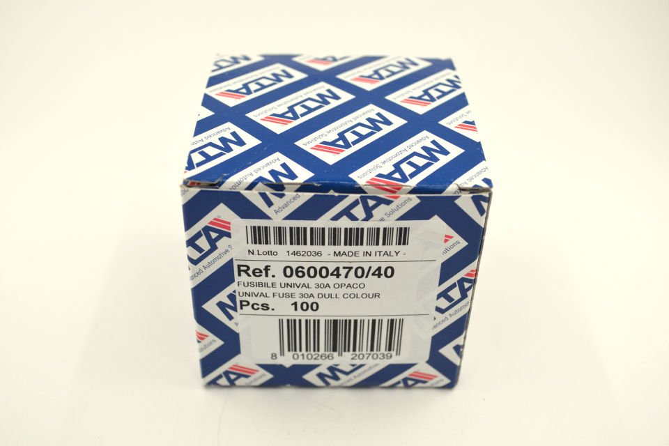 100 Adet 30 Amper Yeşil Standart Bıçak Sigorta 30A