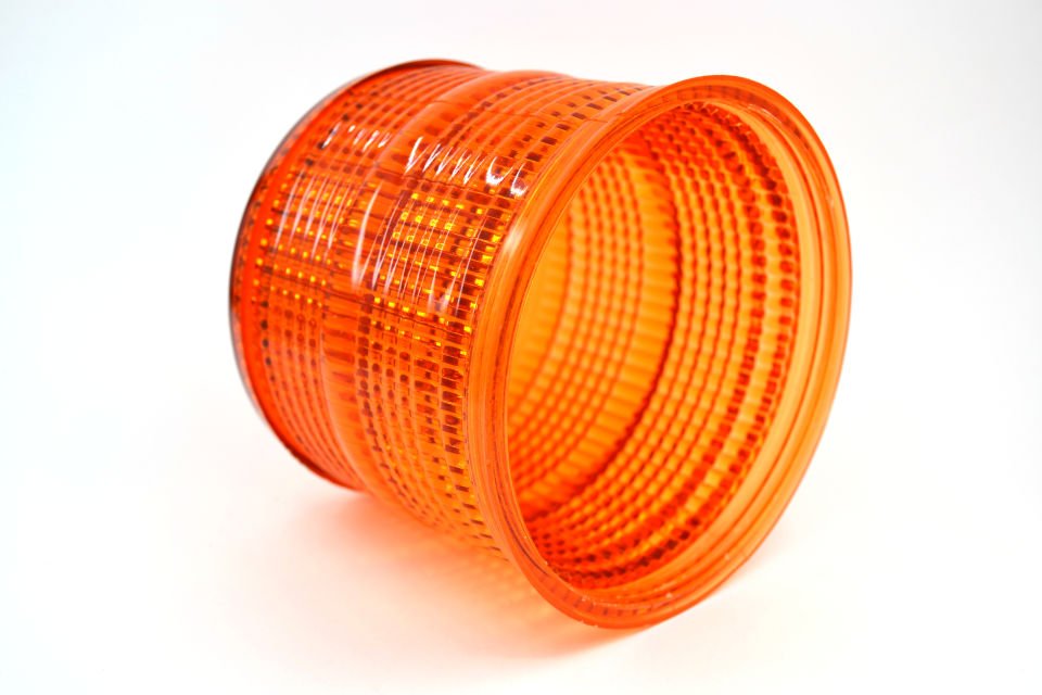 Sarı Yedek Cam EMR 40 ve EMR 41 İçin Led Çakar Döner Tepe Lambası