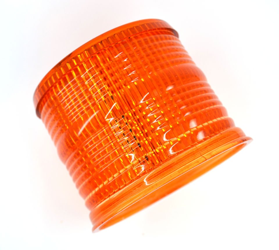 Sarı Yedek Cam EMR 40 ve EMR 41 İçin Led Çakar Döner Tepe Lambası