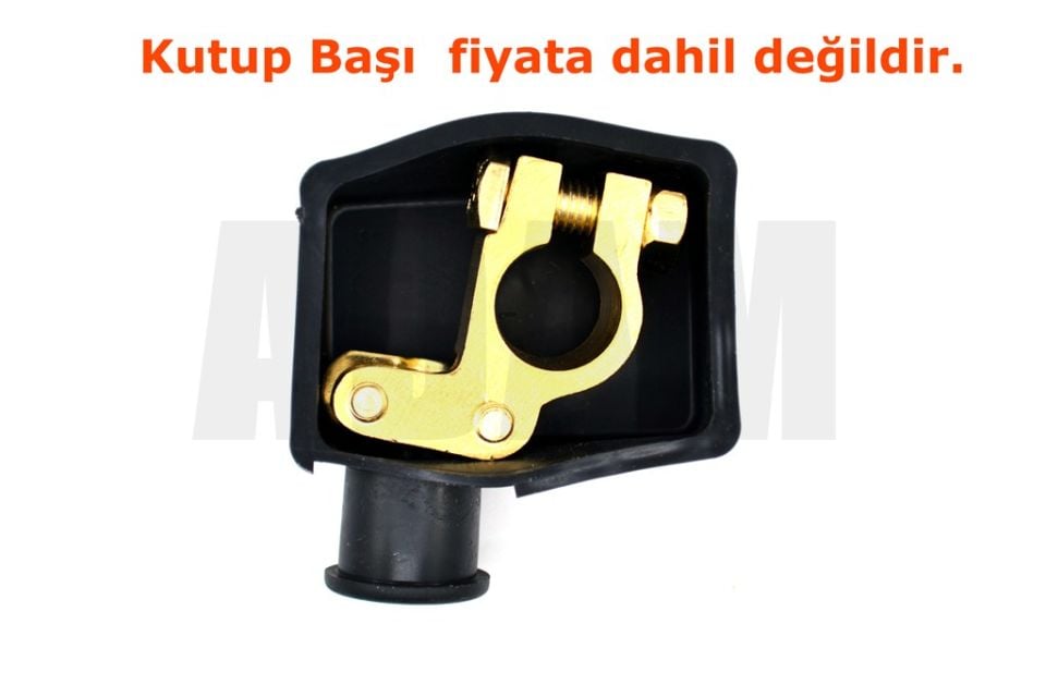 (-) Akü Kutup Başı Muhafaza Lastiği Siyah Koruma Kapağı