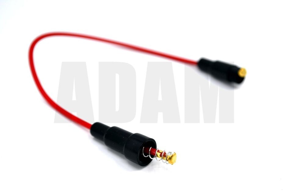 5X20 Mini Cam Sigorta Yuvası Kablolu