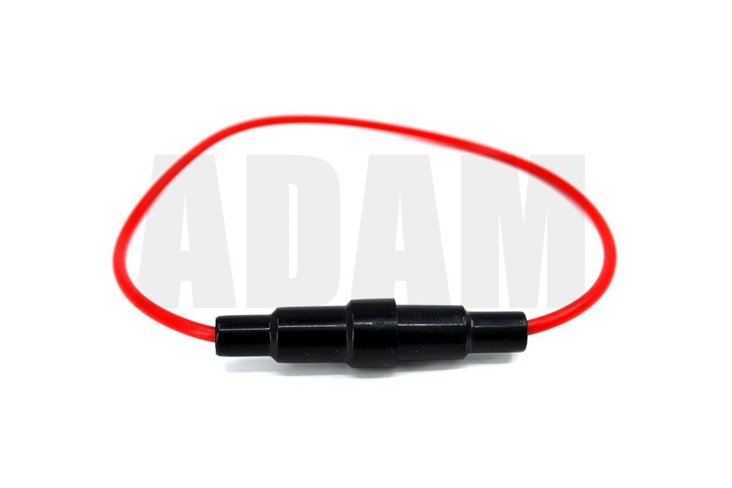 5X20 Mini Cam Sigorta Yuvası Kablolu