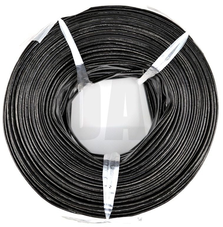 200 Metre 1,5mm Cam Elyaf Siyah Makaron MT-CM01-5S