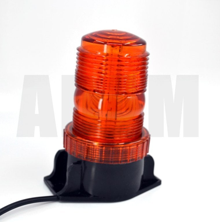 Mini İnce Çakar Tepe Lambası Turuncu 12V-110V Aralığı Çalışır