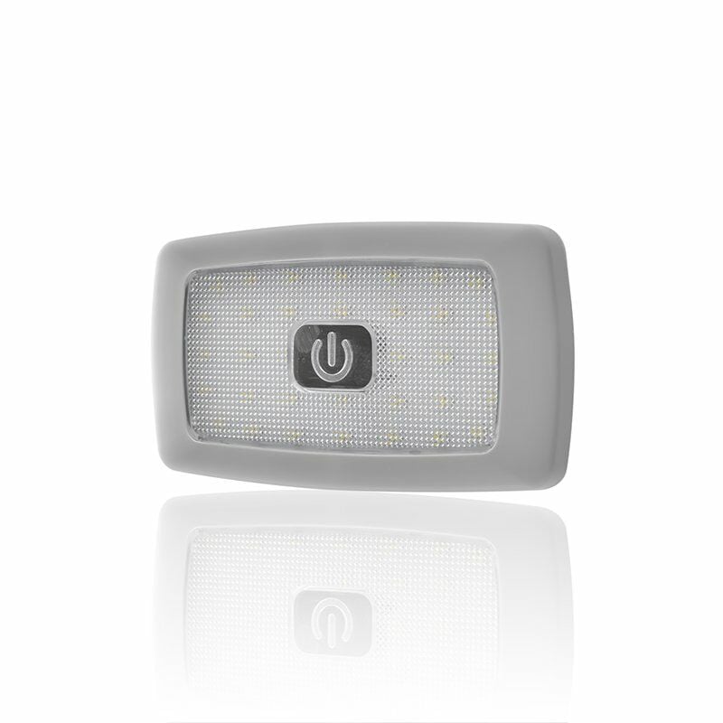 12V İç Mekan Lamba Sıcak Beyaz Işık 34 Ledli Dokunmatik Anahtarlı