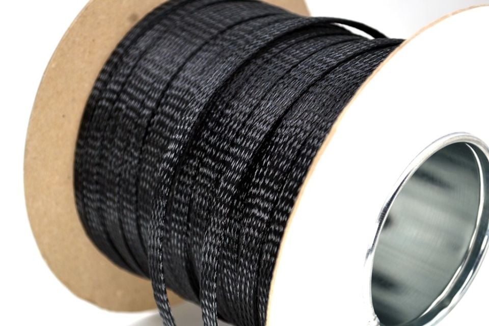 20mm Kablo Toplama Çorabı Siyah 100 Metrelik Top MT-KTC20 Çorap