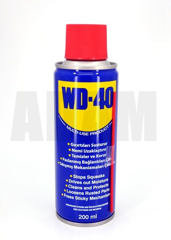WD40 Çok Amaçlı Yağlayıcı Koruyucu 200ML Sprey SKT:Mart 2029