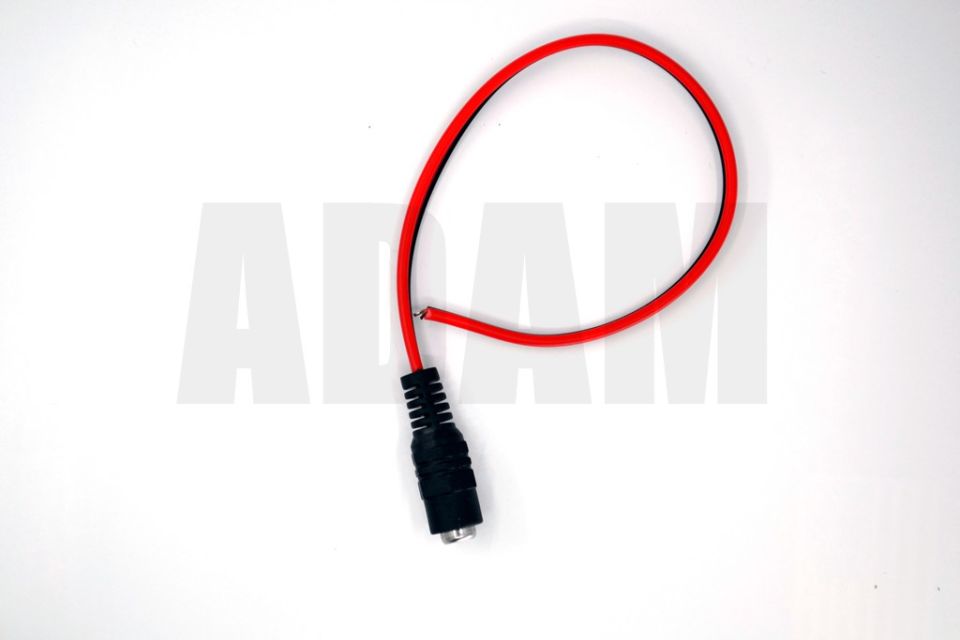 2.1mm DC Jak Dişi Fiş CCTV Power 20cm Kablolu (2,1 mm)