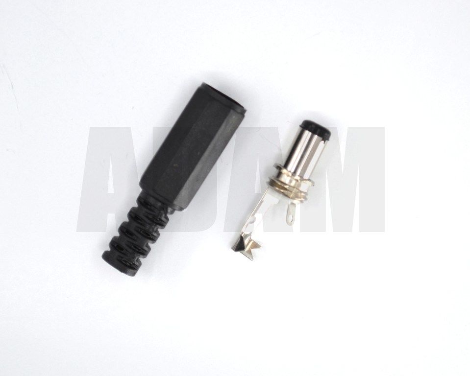 2,1mm DC Jak Kısa Tip Erkek Fiş CCTV Power Kablosuz